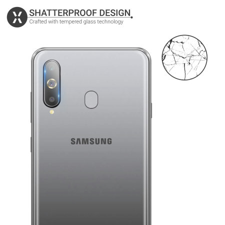 Olixar Samsung Galaxy A8S Glas Kameraschutzfolien - Doppelpack