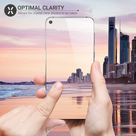 Protector Olixar Cristal Templado para cámara de Galaxy A8S -Pack 2