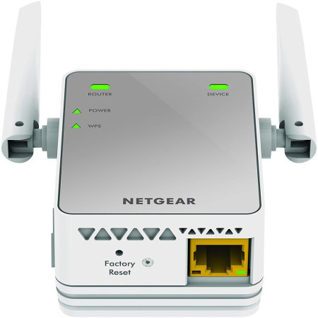 Netgear N300 WIFI Extender Booster - White