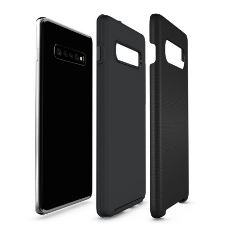 Funda protectora doble capa Eiger North Samsung Galaxy S10 Plus -Negro