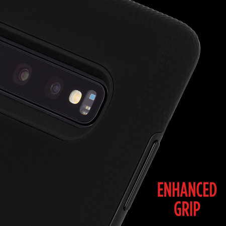 Case-Mate Samsung Galaxy S10 Tough Grip Case - Black