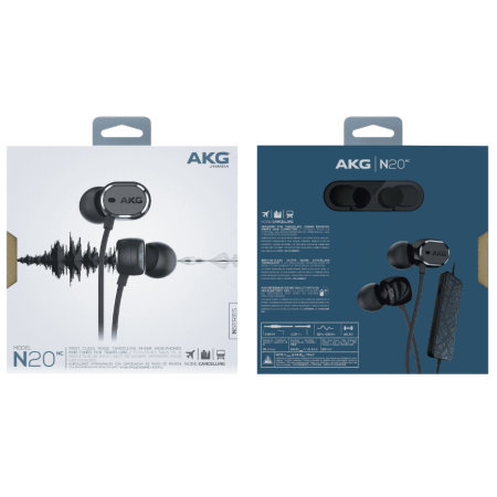 Écouteurs AKG N20NC intra-auriculaires & suppression du bruit – Noir