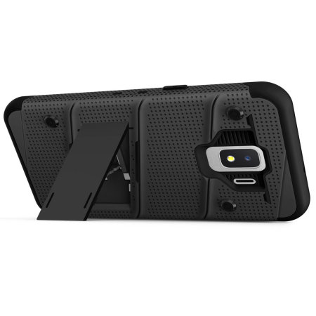 Zizo Bolt Samsung Galaxy J2 Tough Case & Screen Protector - Black