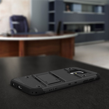 Zizo Bolt Samsung Galaxy J2 Tough Case & Screen Protector - Black