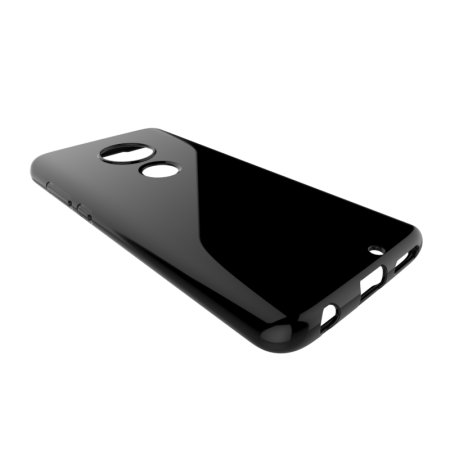 Olixar FlexiShield Motorola Moto G7 Gel Case - Solid Black