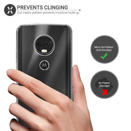 Olixar FlexiShield Motorola Moto G7 Gel Case - Clear