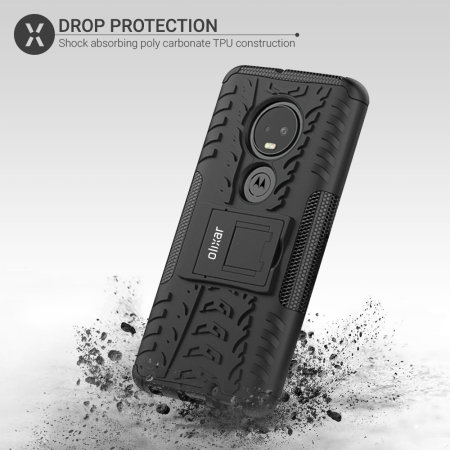 Olixar ArmourDillo Motorola Moto G7 Protective Case - Black
