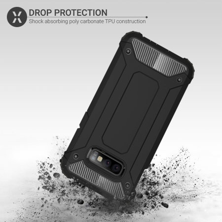 Olixar Delta Armour Protective Samsung Galaxy S10e Case - Black