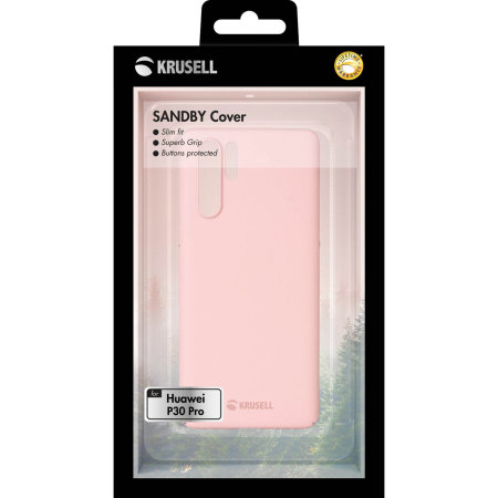 Krusell Sandby Huawei P30 Pro Premium Cover Case - Dusty Pink