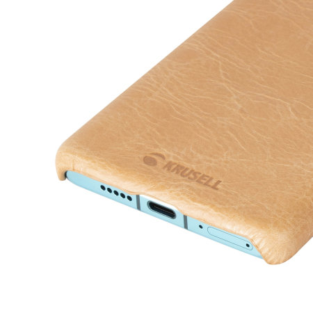 Krusell Sunne Huawei P30 Pro Premium Leather Cover Case - Vintage Nude