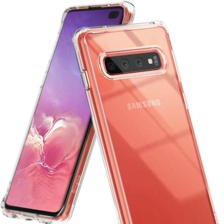 Coque Samsung Galaxy S10 Plus Rearth Ringke Fusion – Transparent
