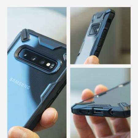 Rearth Ringke Fusion X Samsung Galaxy S10 Plus Deksel - Svart