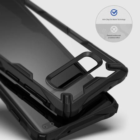 Rearth Ringke Fusion X Samsung Galaxy S10 Plus Case - Zwart