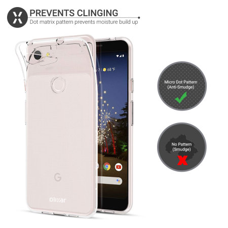 Olixar FlexiShield Google Pixel 3a Gel Case - Clear