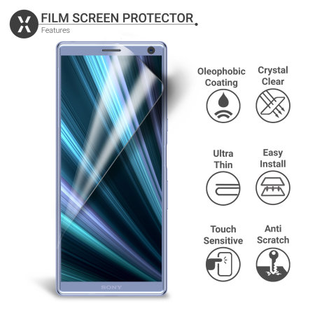 Olixar Sony Xperia 10 Film Screen Protector 2-in-1 Pack