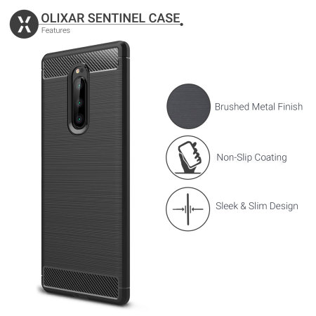 Olixar Sentinel Sony Xperia 1 Case And Glass Screen Protector