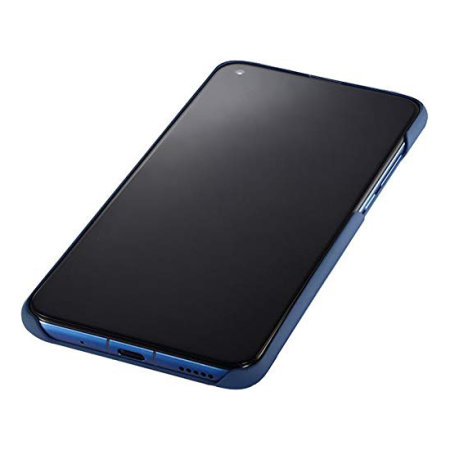 Custodia Portafoglio In PU Similpelle Scamosciata Per Huawei Honor View 20 | Flip Cover Magnetica Con Slot Per Carte E Supporto | Colore Blu