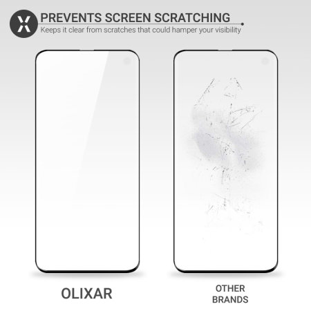 Olixar Samsung Galaxy S10 PET Gebogener Bildschirmschutz