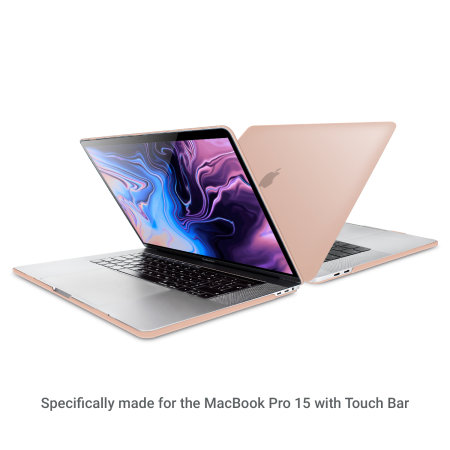 Olixar ToughGuard MacBook Pro 15" Case (2016 to 2018) - Champagne Gold
