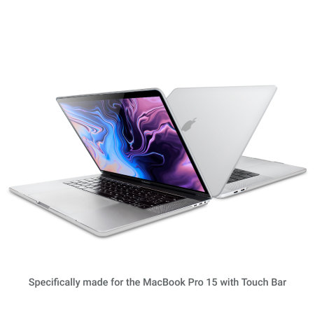 Olixar MacBook Pro 15" Touch Bar Case (2016 bis 2018) - 100% klar