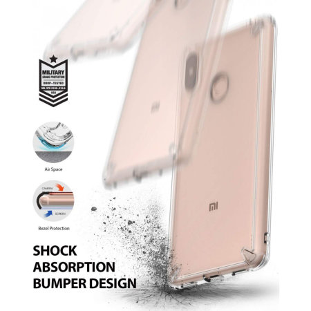 Coque Xiaomi Mi Max 3 Rearth Ringke Fusion – Transparent