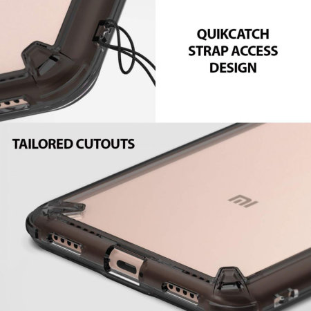 Rearth Ringke Fusion Xiaomi Mi Max 3 Case - Rauchschwarz