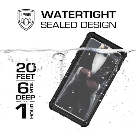 Ghostek Nautical Samsung Galaxy S10 Plus Waterproof Case - Black