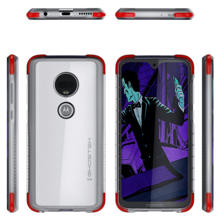 Ghostek Motorola Moto G7 Covert 3 Bumper Case- Clear