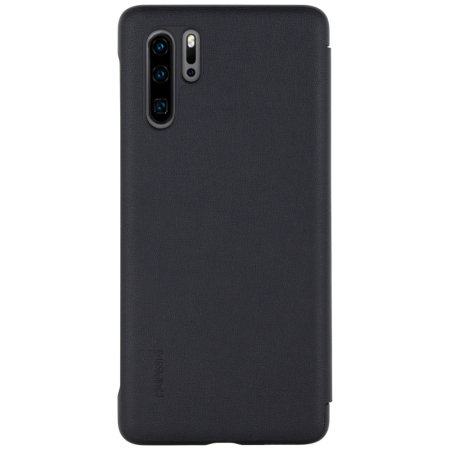 Official Huawei P30 Pro Smart View Flip Cover Slim Case  - Black