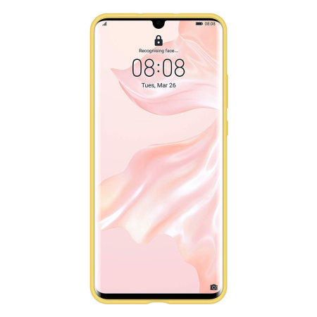 Official Huawei P30 Pro Silicone Case - Yellow