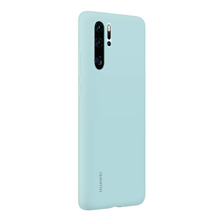 Officieel Huawei P30 Pro Silicone Case - Lichtblauw