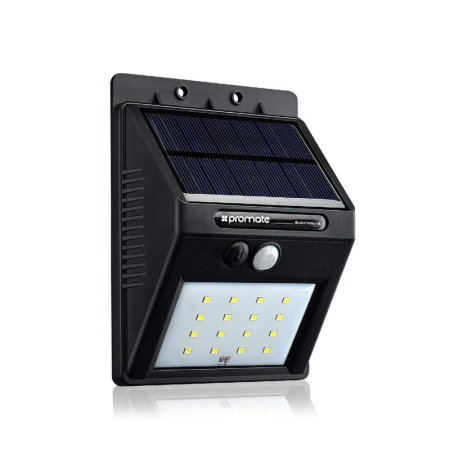 Promate Premium Solar Powered LED Light with Intelligent Motion Sensor