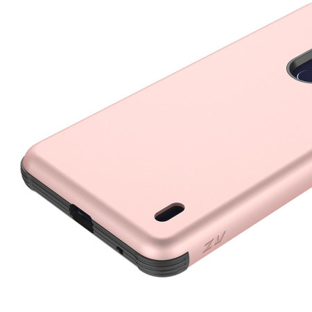 Zizo Sleek Hybrid Shockproof Case for Nokia 3.1 Plus - Rose Gold