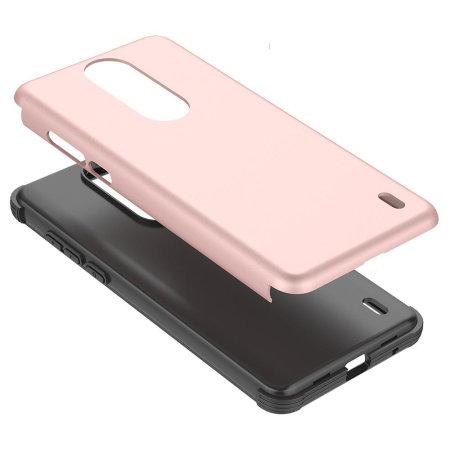 Zizo Sleek Hybrid Shockproof Case for Nokia 3.1 Plus - Rose Gold