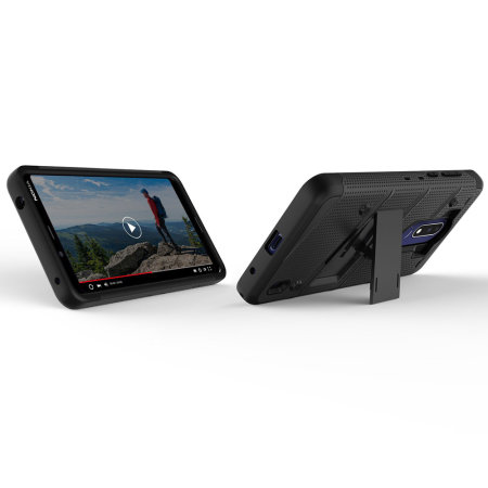 Zizo Bolt Nokia 3.1 Plus Case & Screen Protector- Black