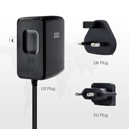 Chargeur secteur Lightning iGO pour iPhone & iPad – EU, UK, US – 2.4A