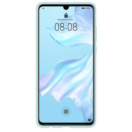 Official Huawei P30 Silicone Case - Light Blue