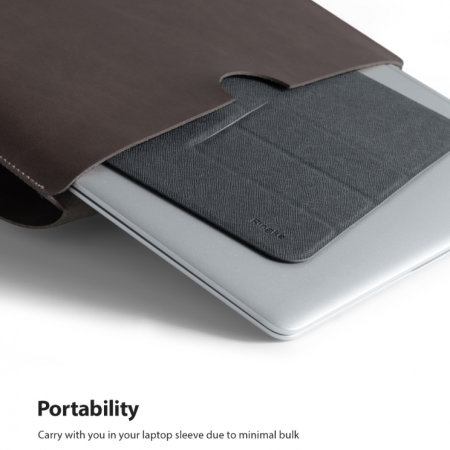 Ringke 2-in-1 Mouse Mat & Universal Laptop Folding Stand - Black