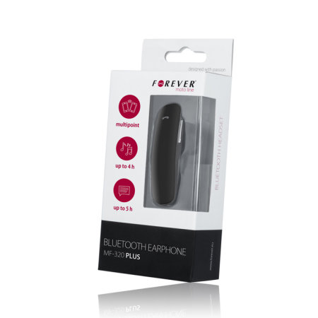 Auricular Bluetooth Forever Multipoint - Negro