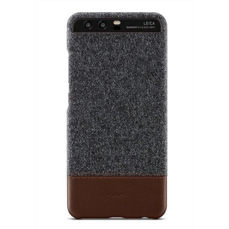 Coque Officielle Huawei P10 Mashup - Tissu & cuir synthétique – Gris