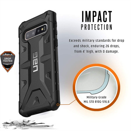 UAG Pathfinder Samsung S10 Protective Case- Black