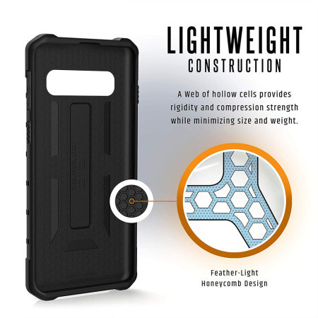 UAG Pathfinder Samsung S10 Protective Case- Black