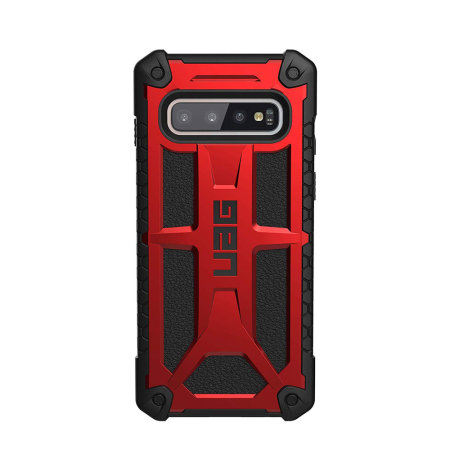 UAG Monarch Samsung Galaxy S10 Protective Case- Crimson