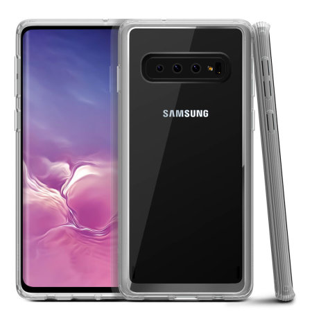 VRS Design Crystal Chrome Samsung Galaxy S10 Case - Clear