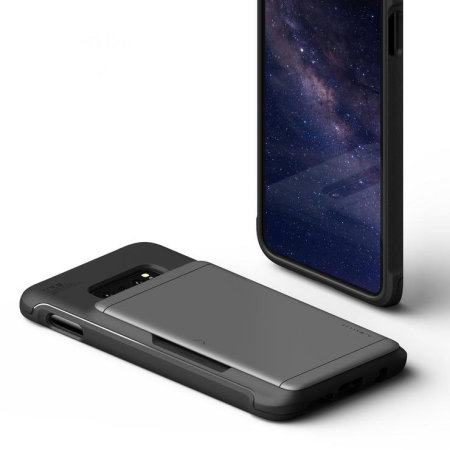 VRS Design Damda Glide Samsung Galaxy S10e Case - Steel Silver