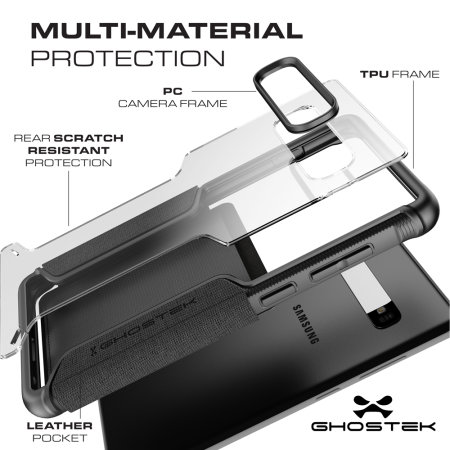 Ghostek Exec3 Samsung Galaxy S10 Plus Wallet Etui-Grau