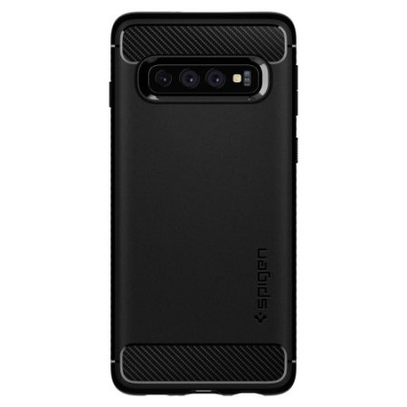 Spigen Rugged Armor Samsung Galaxy S10 Plus Case - Black
