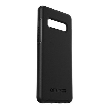 offset badge Reserve OtterBox Symmetry Case Samsung Galaxy S10 Plus - Black