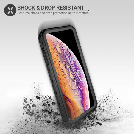 Olixar Terra 360 iPhone XS / X Protective Case - Black