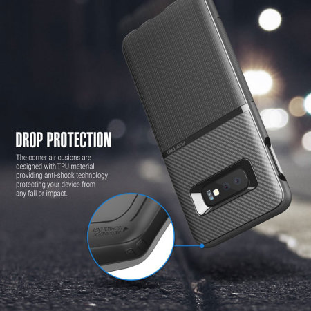 Obliq Flex Pro Samsung Galaxy S10e Case - Black